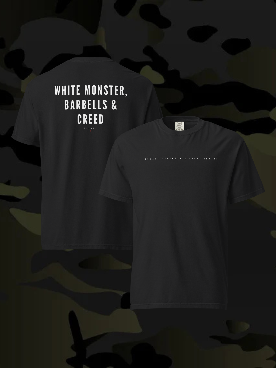 White Monster, Barbells and Creed